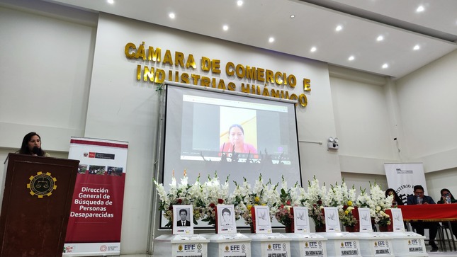 Ministerio Público restituye de manera digna los restos óseos de siete víctimas del periodo de violencia 