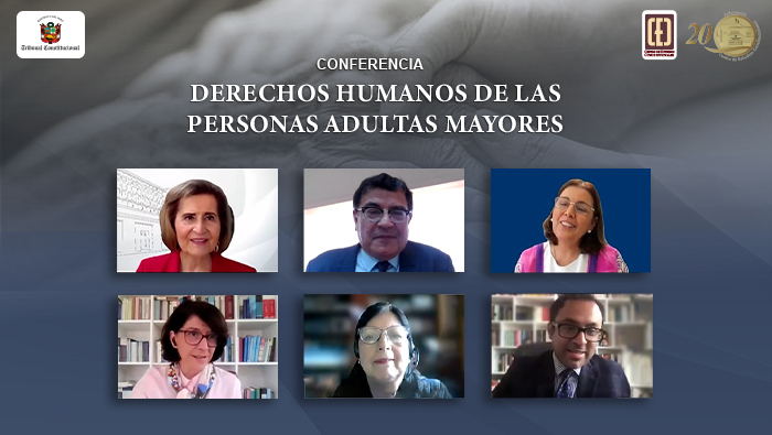 Conferencia sobre derechos humanos de las personas adultas mayores realizó el Centro de Estudios Constitucionales del Tribunal Constitucional