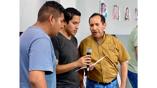 El coro de Omaped es una muestra del compromiso del compromiso de nuestro alcalde Richard Soria por trabajar en favor de las personas con habilidad especiales, fortaleciendo su autoestima y generando un ambiente de alegría y unión, sobre todo en estas celebraciones navideñas.