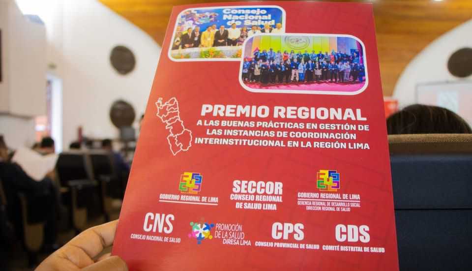 Municipalidad provincial de Huaral participa del premio regional a las buenas prรกcticas en gestiรณn de las instancias de salud