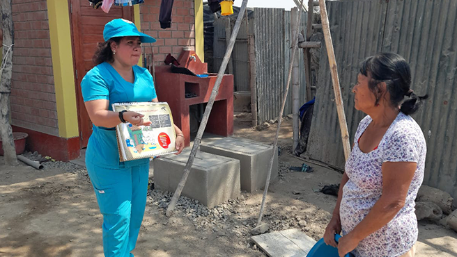 Red de Salud Ferreñafe fomenta actividades de prevención en la lucha contra el dengue.