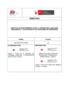Vista preliminar de documento Directiva de procedimiento para la aprobación, ejecución, seguimiento y evaluación de los Convenios de Desempeño 