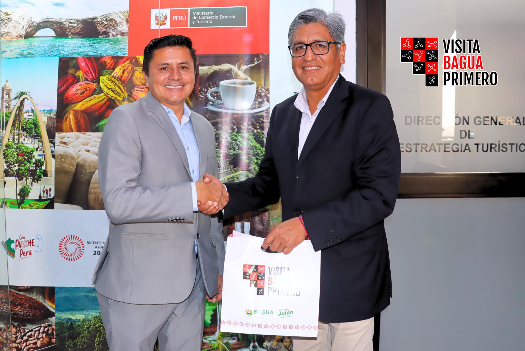 Alcalde Jabier Julón se reúne con el Director General de Estrategia Turística del MINCETUR