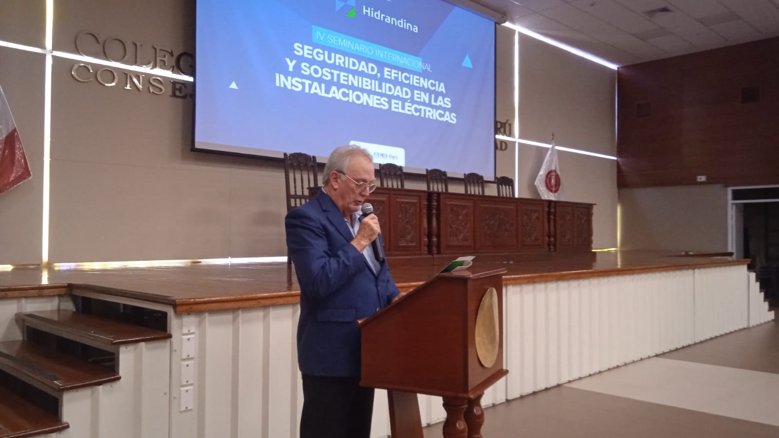 Hidrandina organiza este 20, 21 y 22 noviembre su seminario internacional de seguridad.