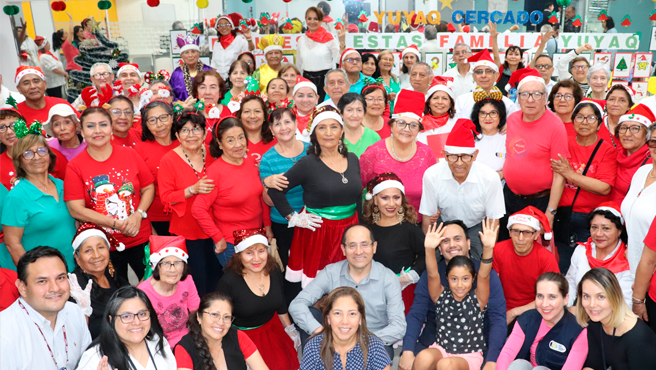  Pensionistas de la ONP adelantan la Navidad con danzas y actividades de integración en todo el país