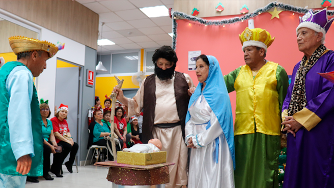  Pensionistas de la ONP adelantan la Navidad con danzas y actividades de integración en todo el país