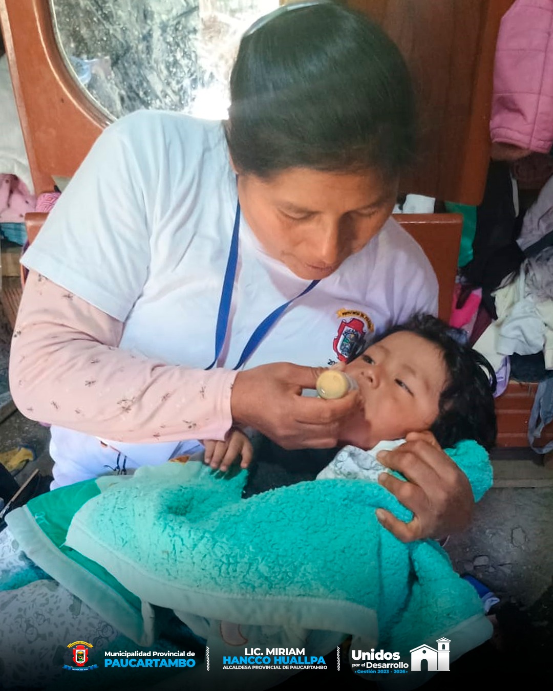 Archivo imagen del Taller de Capacitación a los Actores Sociales que hacen el Trabajo de las Visitas Domiciliares en Paucartambo.