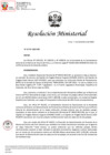 Vista preliminar de documento RM N° 01721-2024-DE (Modificar el Art. 2 de la RM Nro. 00419-2023-DE)