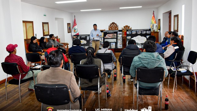 Archivo imagen de la Primera Reunión de Socialización de la Municipalidad Provincial de Paucartambo con Representantes del Plan Copesco Nacional 