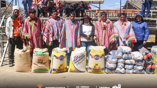 Archivo imagen de Celebración del 37 Aniversario de la Comunidad Campesina de Huaynapata Alta
