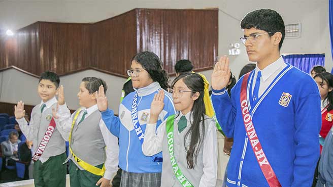 Municipalidad reconoce y juramenta a los integrantes del CCONNA provincial 2025-2026