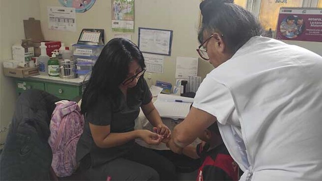 Campaña medica gratuita llego al C.P Molino - Culebras