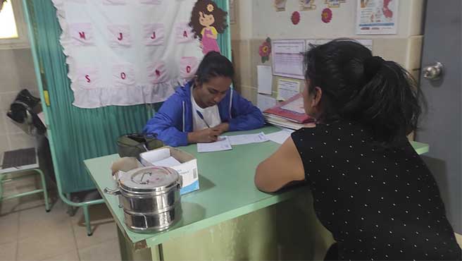 Campaña medica gratuita llego al C.P Molino - Culebras