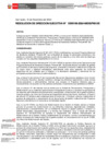 Vista preliminar de documento Resolución Directoral Ejecutiva