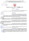 Vista preliminar de documento Resolución Directoral. N° 2663 - 2024 