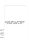 Vista preliminar de documento PLAN ANUAL TRABAJO ARCHIVISTICO SERFOR - 2025FFF