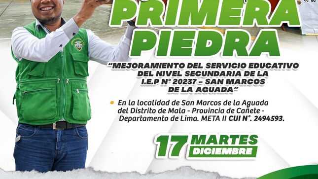 Ceremonia de Colocación de la Primera Piedra 