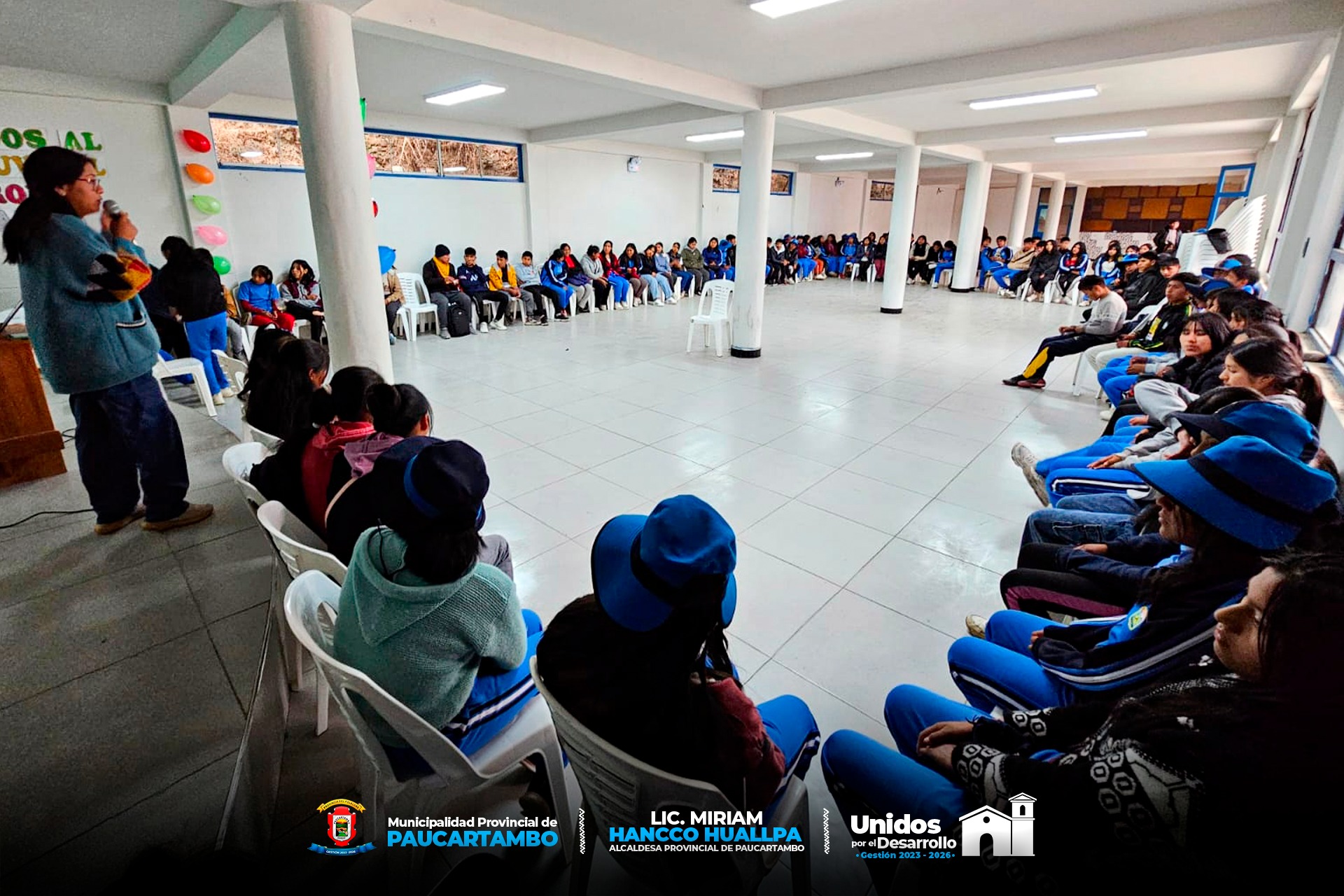 Archivo imagen de Lanzamiento del Centro de Desarrollo Juvenil de Paucartambo