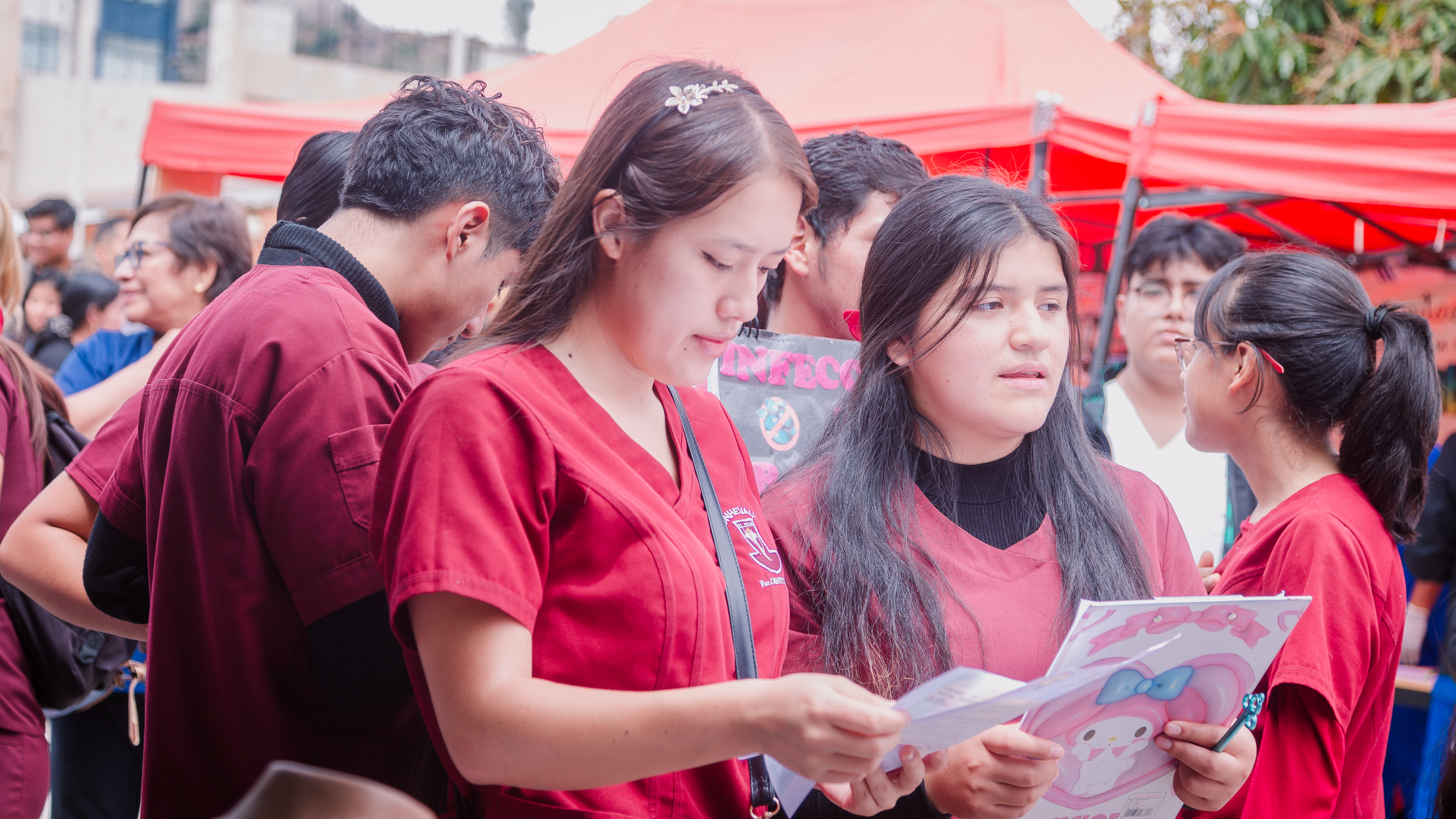 Participantes de Campaña Integral de Salud