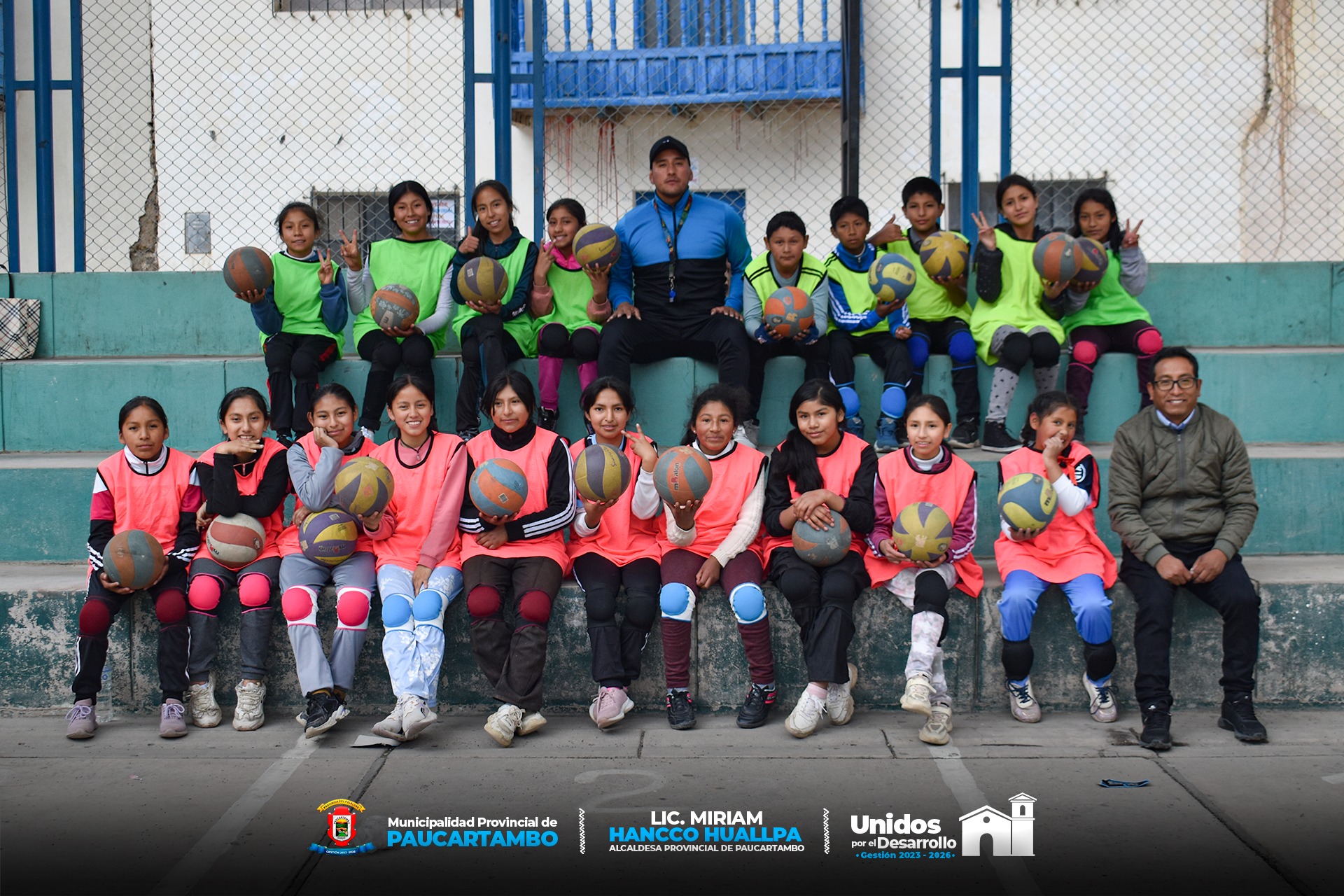Archivo imagen Escuela Municipal de Vóley en Paucartambo