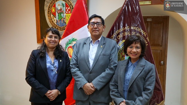La Oficina de Cooperación y Relaciones Internacionales, sostuvieron una reunión con la Dra. Rocío Canchari, directora Académica del Instituto de Investigación y Desarrollo Humano de la INSDESH.