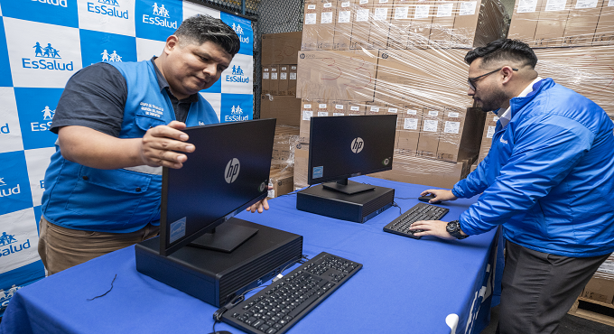 EsSalud renueva equipos informáticos para optimizar los procesos administrativos y asistenciales a nivel nacional