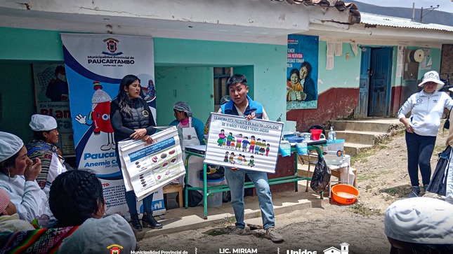 Archivo imagen de la Sesión Demostrativa en el Centro Poblado de Mollomarca
