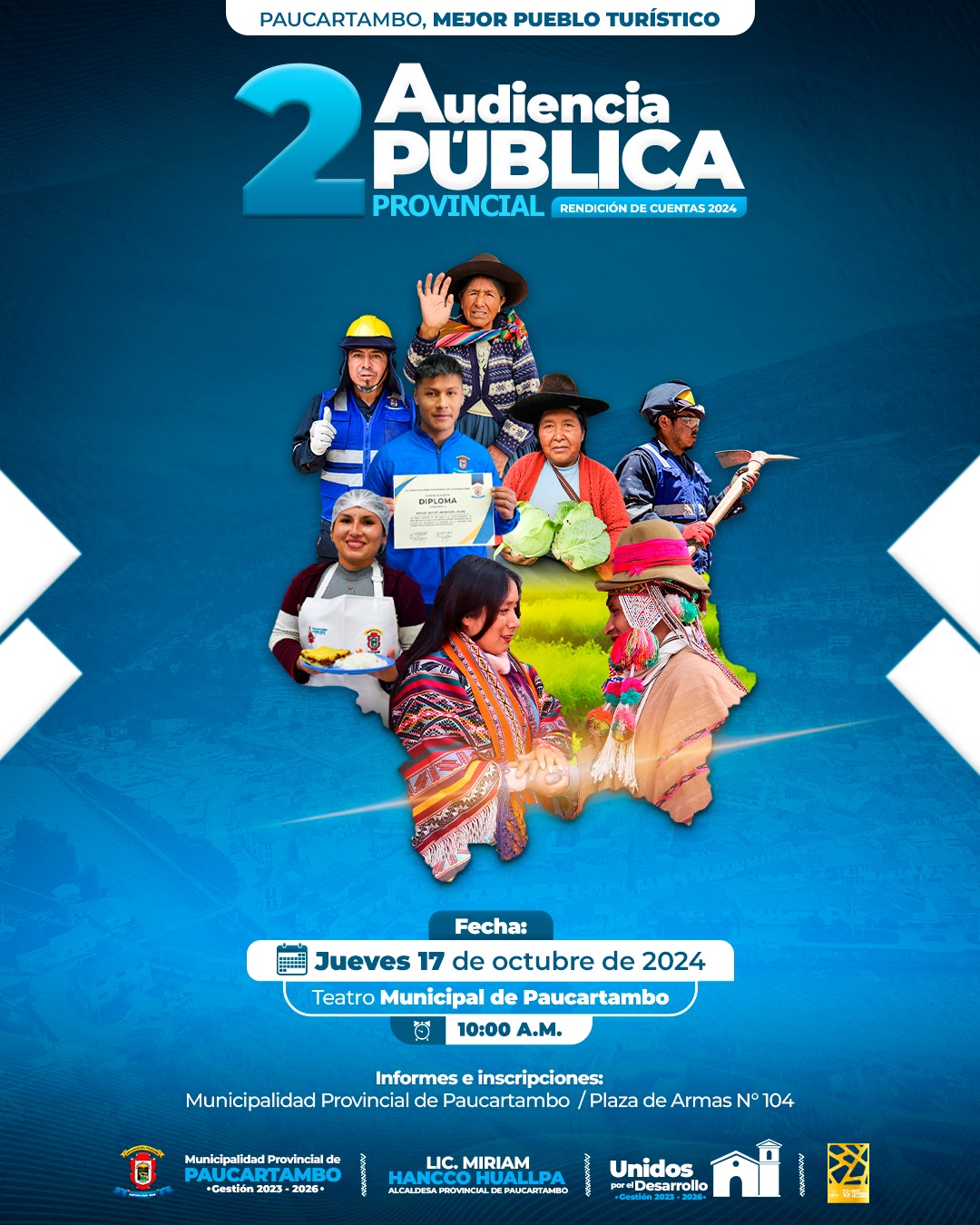 Archivo imagen de Segunda Audiencia Pública Provincial de Rendición de Cuentas 2024