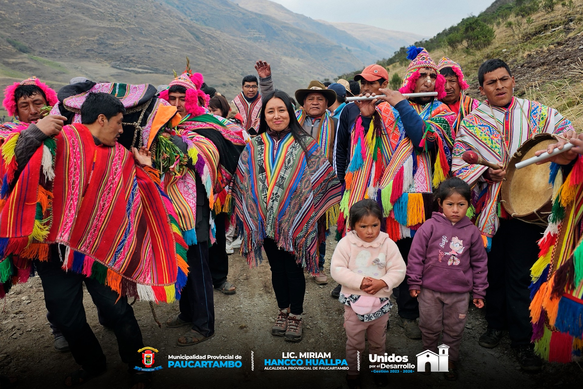 Archivo imagen Alcaldesa de la MPP participó en el Festival Tradicional del Unu Raymi 2024