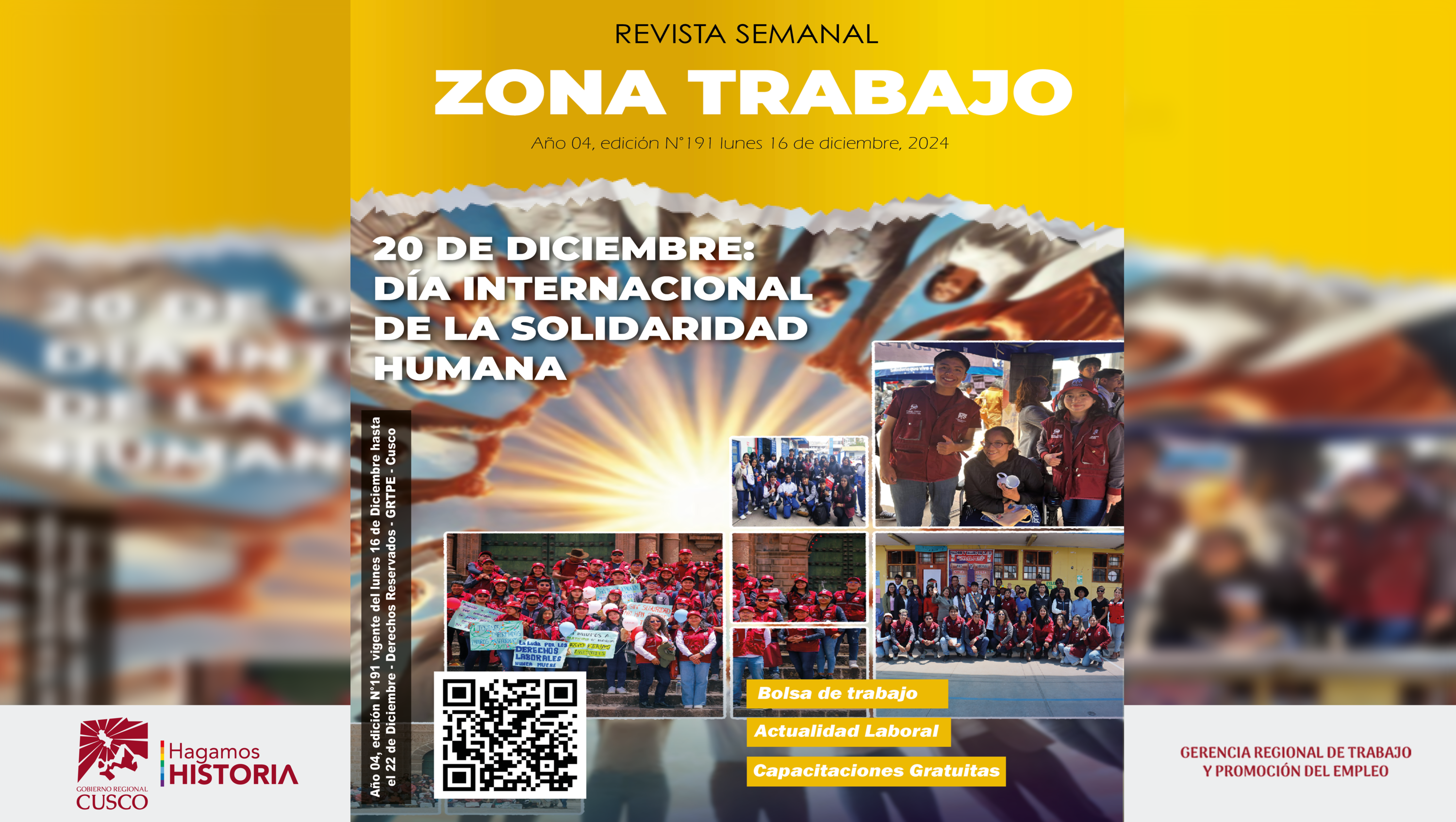 Revista de Empleo ZONA TRABAJO CUSCO Edición N°191