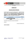 Vista preliminar de documento Comunicado Adjudicación SDO 001-2024- Fecha de Publicación 05-12-2024