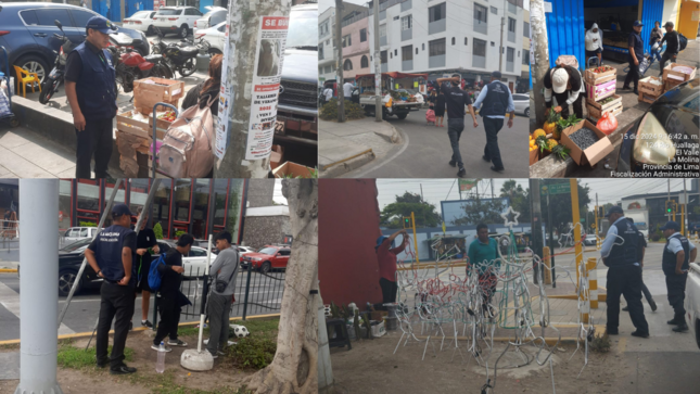 Municipalidad de La Molina refuerza la lucha contra el comercio informal