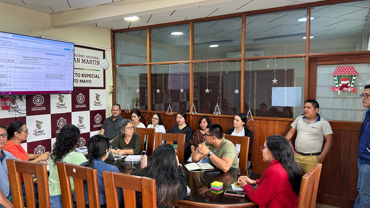 Reunión de seguimiento a la implementación del SCI