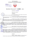 Vista preliminar de documento Resolución Directoral N° 2698 - 2024