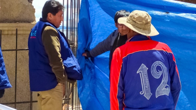 Municipalidad de Puno ordena paralización de obra por falta de licencia de construcción
