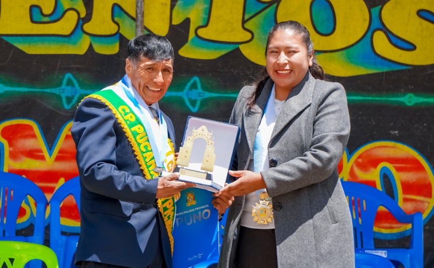 Concejo Municipal de Puno saluda por su XI aniversario a los centros poblados de Pucará Taipicirca, Nuevo Cusini y Alto Alianza