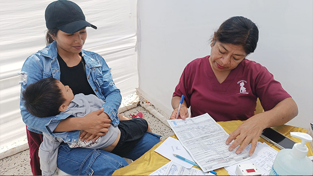 Hospital Provincial de Ferreñafe desarrolló jornada integral de salud logrando beneficiar a 721 personas de la comunidad.