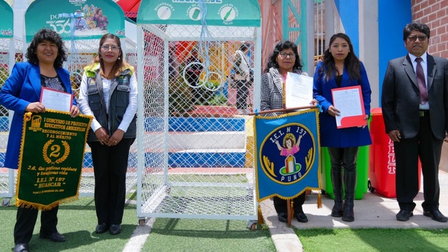 Realizan premiación y reconocimiento a instituciones educativas participantes del concurso de proyectos educativos ambientales