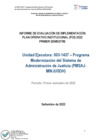 Vista preliminar de documento Informe de Evaluación de Implementación del POI 2022 - Semestre I