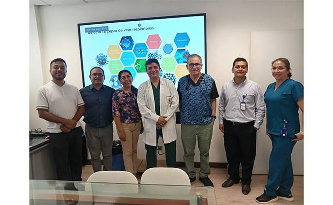 Investigadores del INS llegaron al HRL para la ejecución de proyecto de investigación colaborativo