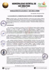 Vista preliminar de documento RESOLUCIÓN DE ALCALDÍA N.° 249-2024-A-MDSS