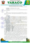 Vista preliminar de documento Ordenanza nº 015 MDT