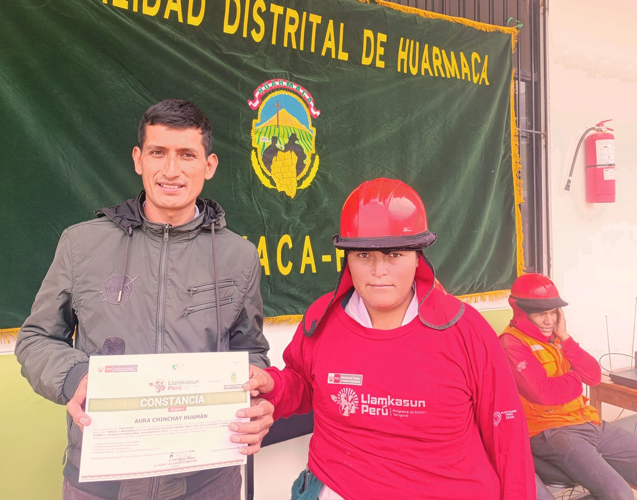 Clausuran actividad de Llamkasun Perú en caserío Rosas