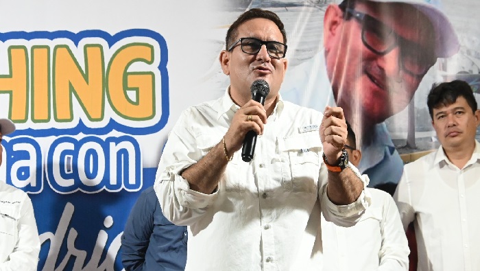 Alcalde Gabriel Madrid inaugura Av. Cushing