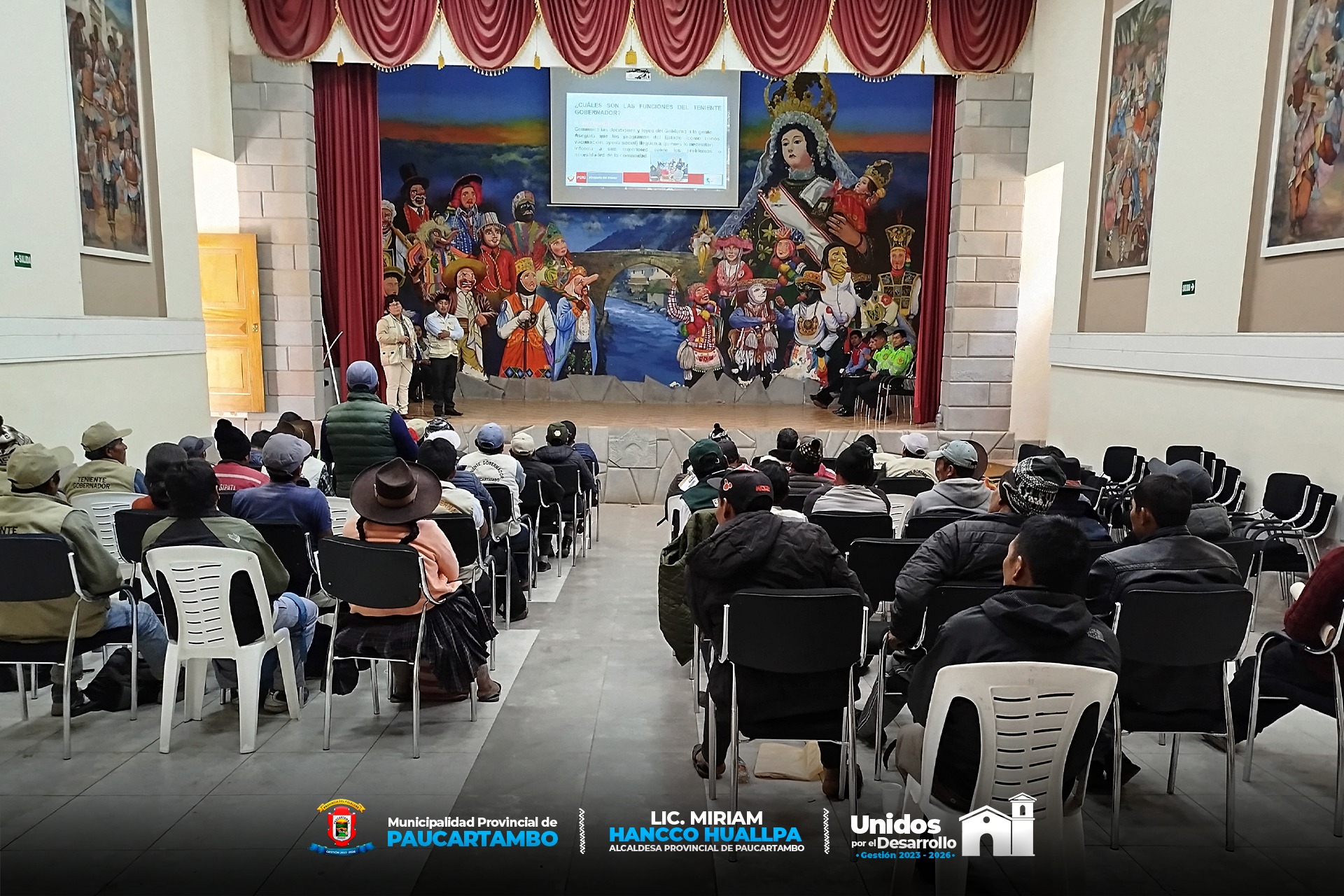 Archivo imagen de La Subprefectura Provincial de Paucartambo realizó Taller de Capacitación para los Tenientes Gobernadores