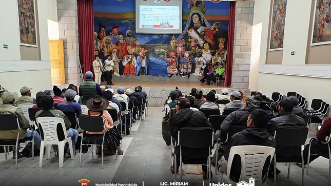 Archivo imagen de La Subprefectura Provincial de Paucartambo realizó Taller de Capacitación para los Tenientes Gobernadores