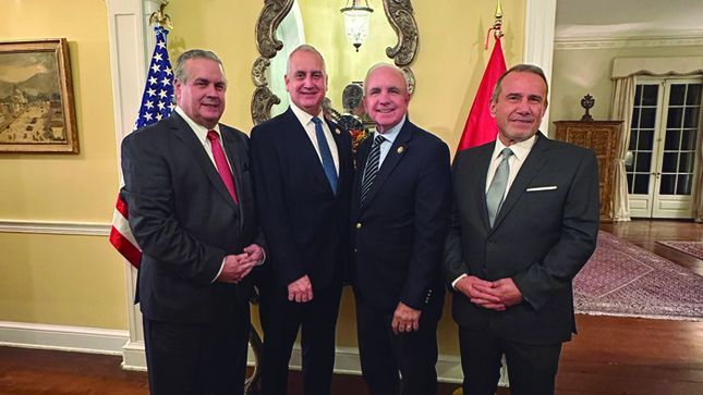 Ministro de Relaciones Exteriores se reúne con congresistas estadounidenses miembros del Caucus Perú