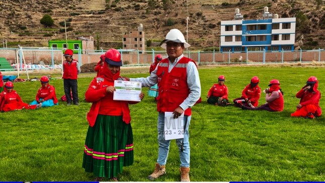 Municipalidad Distrital de Ichuña concluyo trabajos de Acceso al Mirador Ecoturistico TIKATIKAYOQ