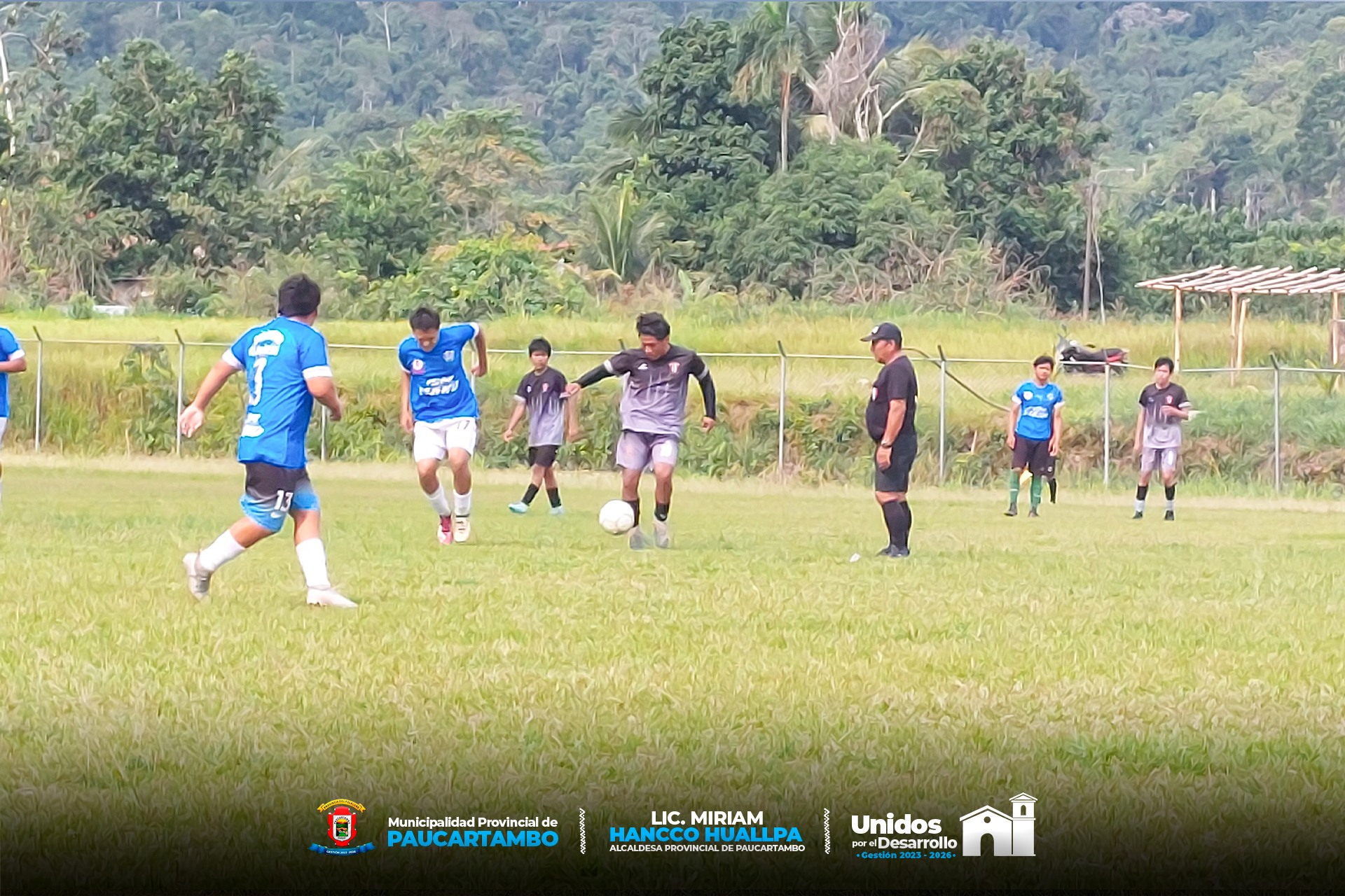Archivo imagen de La Escuela Municipal de fútbol de Paucartambo en la Categoría sub 17 obtuvo el Título Disputado en Villa Salvación Manu