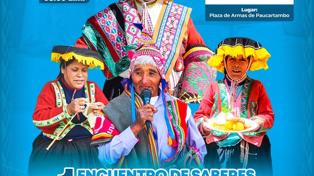 Archivo imagen de Primer encuentro Provincial de Saberes Productivos del Adulto Mayor Paucartambo 2024